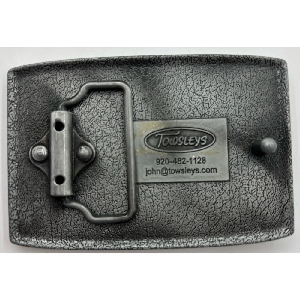 NessCampbell Crane & Rigging‎ 70 Years Belt Buckle Since 1947 Towsley's USA